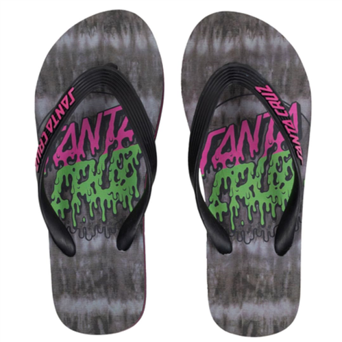 Santa Cruz YOUTH RAD DOT HOLLOW THONGS, BLACK