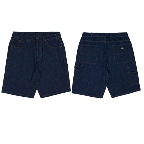 Dickies DX200 LIGHT WEIGHT DENIM CARPENTER SHORTS, DARK INDIGO