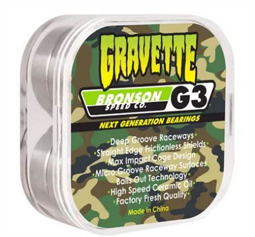 Bronson Speed DAVID GRAVETTE PRO BEARING G3 SINGLE SET