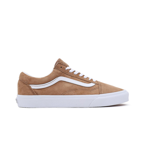 Vans OLD SKOOL PIG SUEDE SKATE SHOE, TOBACCO BROWN