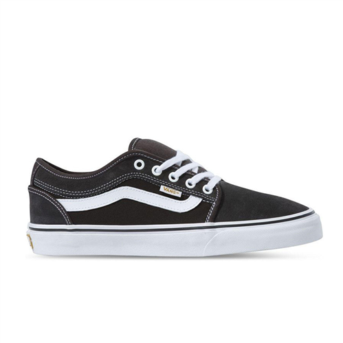 Vans CHUKKA LOW SIDESTRIPE (TWILL) SHOE, RAVEN/BLACK