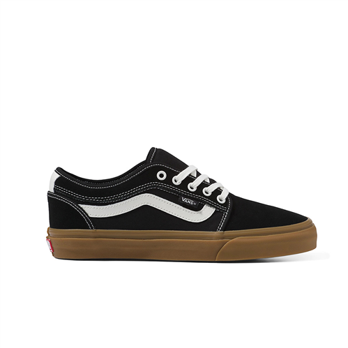 Vans CHUKKA LOW SIDESTRIPE SHOE, BLACK/GUM