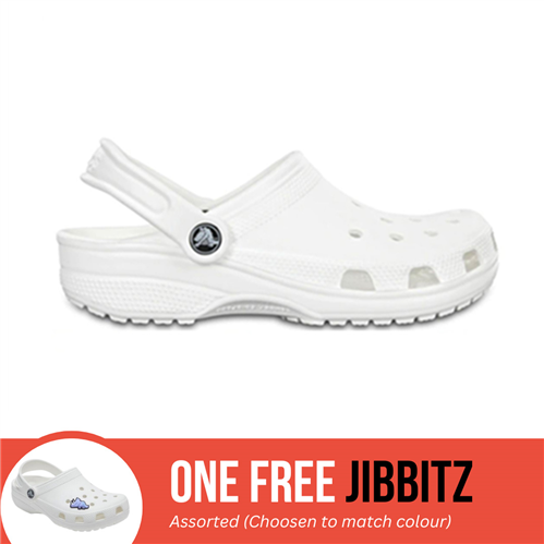 Crocs Kids Classic Clog, White