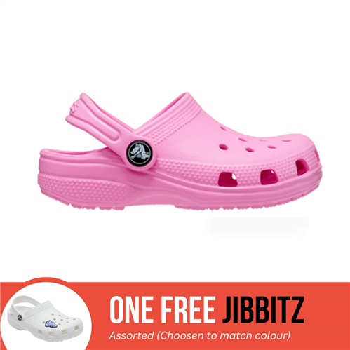 Crocs Toddlers Classic Clog, Taffy Pink