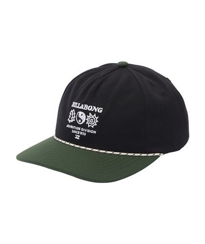 Billabong ADIV STRAPBACK, BLACK/GREEN