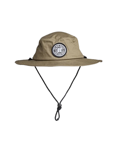 The Mad Hueys H SERIES WIDE BRIM HAT, OLIVE