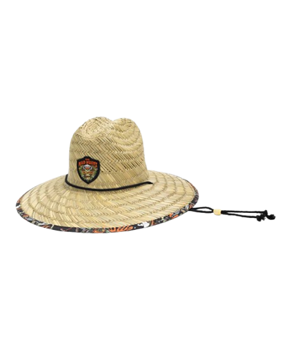 The Mad Hueys THE ISLAND CAPTAIN STRAW HAT, NATURAL