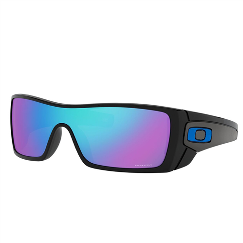 Oakley Batwolf Sunglasses, Black w/ PRIZM Sapph