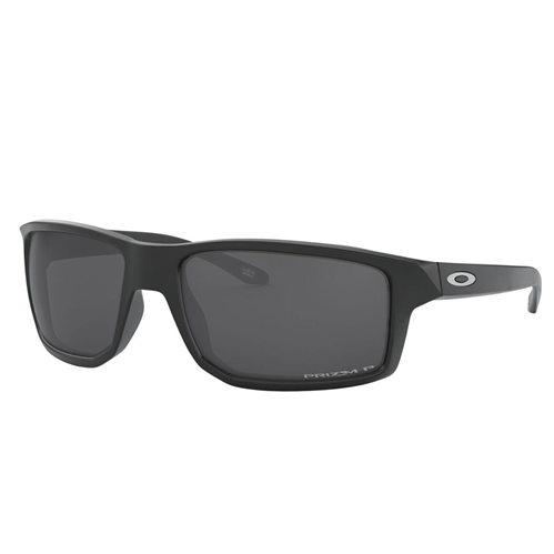 Oakley Gibston Sunglasses, Matte Black w/ Prizm Black Polarized