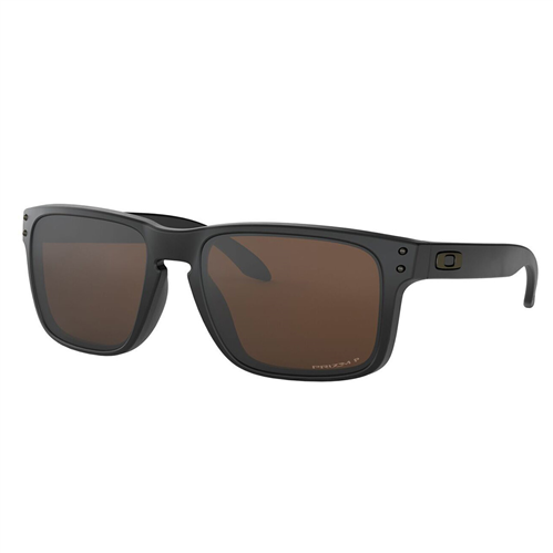 Oakley Holbrook Sunglasses,  Matte Black w/ PRIZM Tngstn Polarized