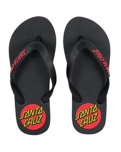 Santa Cruz CLASSIC DOT THONG, BLACK