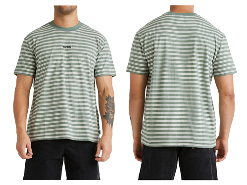 RVCA MAGNOLIA SS TEE, JADE