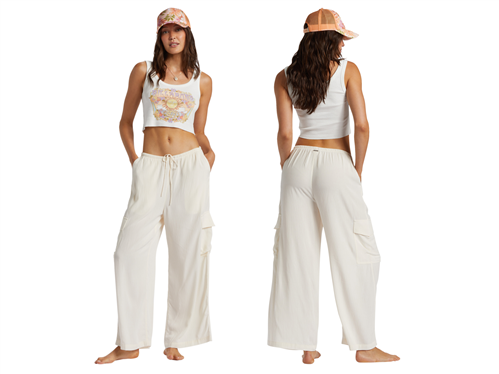 Billabong BEACH BABE CARGO PANT, SALT CRYSTAL