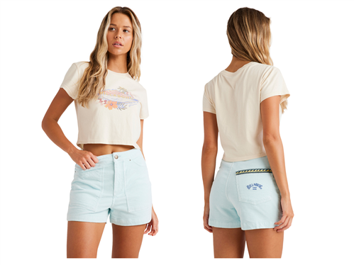 Billabong THE GOOD ERA CORD SHORT, PASTEL BLUE