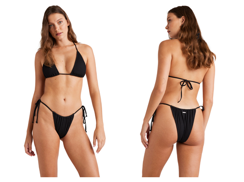 Billabong SUMMER HIGH BELLS BIKINI PANT, BLACK SANDS