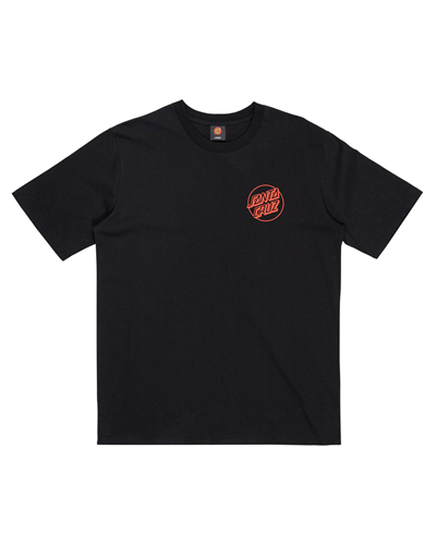 Santa Cruz OS OPUS SCREAMING HAND TEE, BLACK