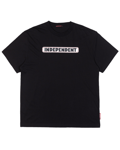 Independent BAR S/S TEE, BLACK