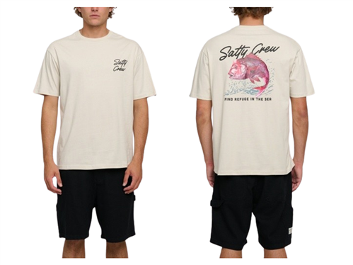 Salty Crew SNAPPER PREMIUM SS TEE, Sand