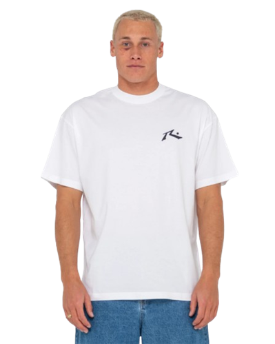 Rusty COMPETITION SHORT SLEEVE TEE, WHT