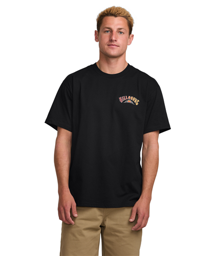 Billabong THROWBACK REGULAR SS TEE, BLACK