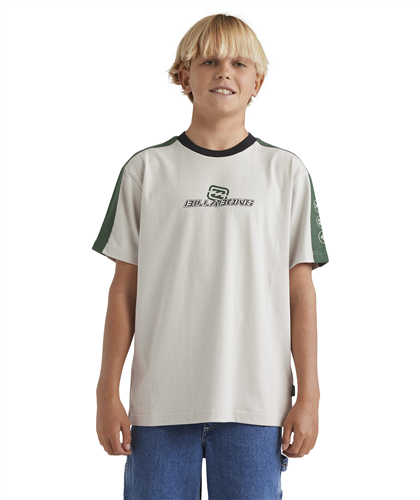 Billabong BOYS SPEC 73 ICONIC SS TEE, SILVER