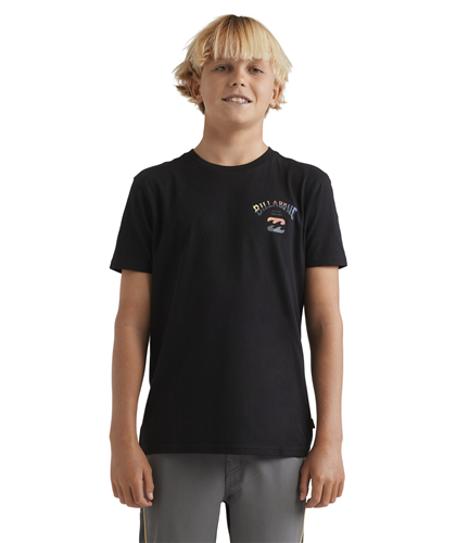 Billabong BOYS ARCH FADE SS TEE, BLACK