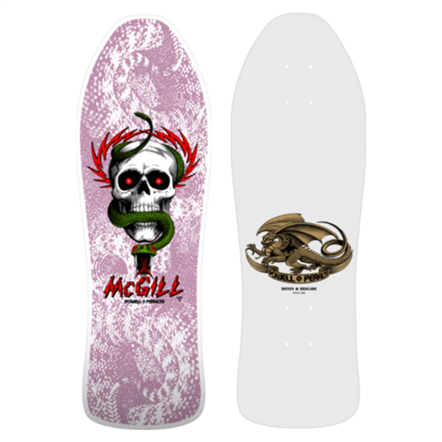 Powell Peralta BONES BRIGADE McGill Series 15 Deck, White