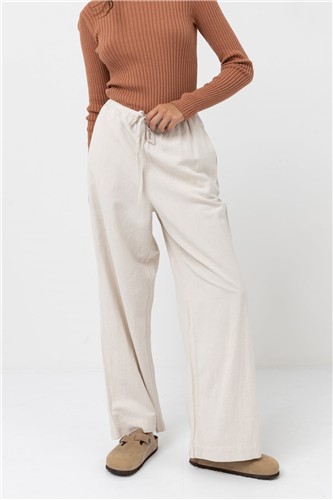 Rhythm CLASSIC DRAWSTRING PANT, OAT