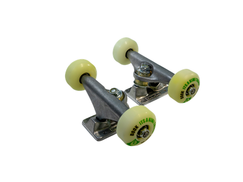 DOOK Wheels, Abec 3 Bearings, Orion Truck + Grip Combo, Mint