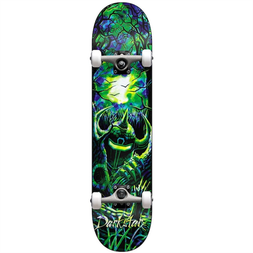 Darkstar WOODS FP SKATE COMPLETE, GREEN BLUE, Size 8.125"