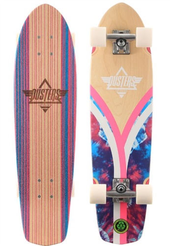 Dusters Flashback Tie Dye Cruiser, Pink/Blue, Size 31"