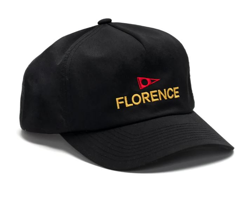 FLORENCE MARINE X Logo Twill Hat, Black