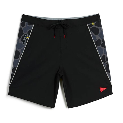 FLORENCE MARINE X F1 Airtex Gamma Boardshort, Black