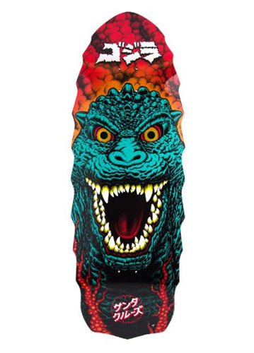 Santa Cruz Skate Godzilla Destroyer 11in x 32in Deck