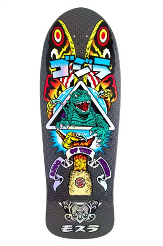 Santa Cruz Skate Godzilla Mothra Natas 10.538in x 30.14in Deck