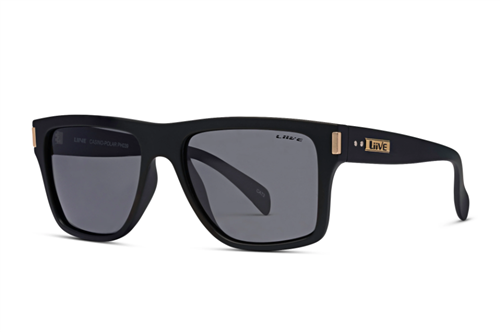 Liive CASINO POLARIZED SUNGLASSES, MATT BLACK