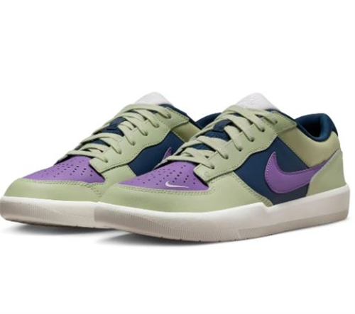 Nike SB Force 58 Premium Shoe, Olive Aura/ Black