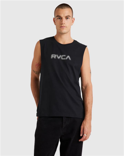 RVCA SUDS MUSCLE, BLACK