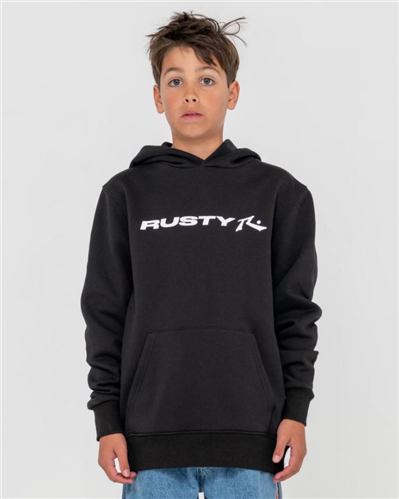 Rusty VITAL 2.0 BOYS HOODY, BLACK