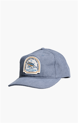 Salty Crew CHASER CORD 5 PANEL CAP, NAVY