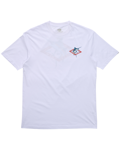 Salty Crew DIAMOND PREMIUM SS TEE, WHITE