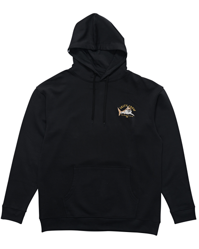 Salty Crew LURKING FLEECE HOOD, BLACK