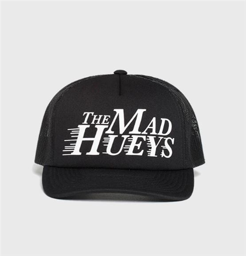 The Mad Hueys SPEEDING HUEYS FOAM TRUCKER, BLACK