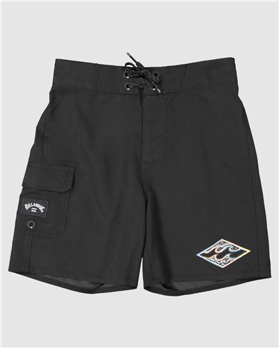 Billabong TODDLERS RIOT PRO BOARDSHORT, BLACK