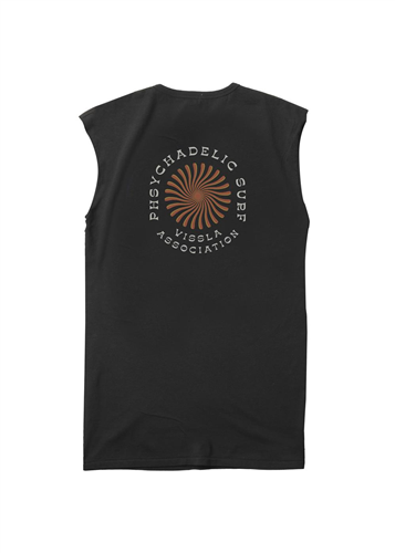 Vissla Psycho Surf Organic Blend Sleeveless, Phantom