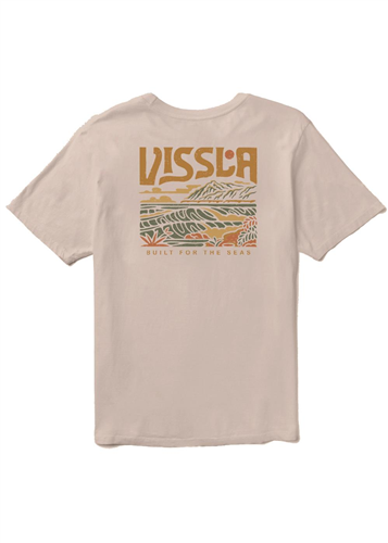 Vissla Segara Organic SS Tee, Bone