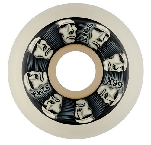 Bones X-FORMULA V5 Sidecut 99A Head Rush Wheels - 53mm