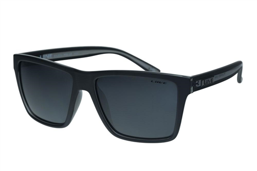 Liive BAZZA - POLAR  SUNGLASSES, MATT BLK XTAL BLK