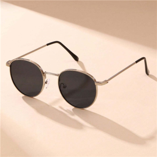 Blank Collective CITY FRAME SUNGLASSES, SILVER/SMOKE