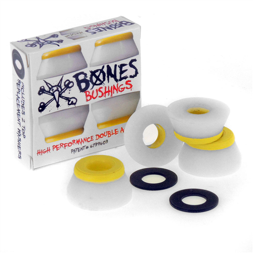 Bones Medium 2 Pack Truck Bushings, Yellow